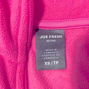 Bright Pink Fleece Zip Up
